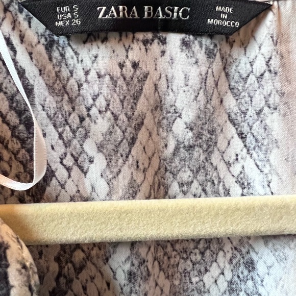 Zara Zebra Print Dress - Picture 3 of 4